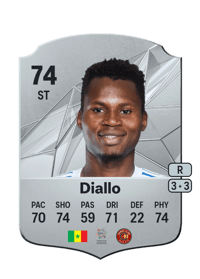 Habib Diallo Rare 74 OVR