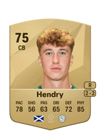 Jack Hendry Common 75 OVR