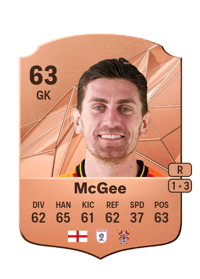 Luke McGee Rare 63 OVR