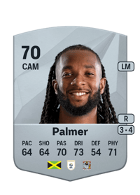 Kasey Palmer Common 70 OVR