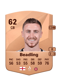 Tom Beadling Common 62 OVR
