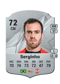 Serginho Rare 72 OVR