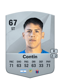 Nicolás Contin Common 67 OVR
