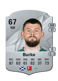 Oliver Burke Rare 67 OVR