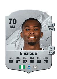 Kingsley Ehizibue Rare 70 OVR