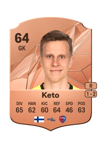 Hugo Keto Rare 64 OVR