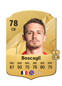 Olivier Boscagli Rare 78 OVR