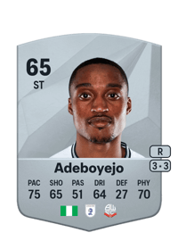 Victor Adeboyejo Common 65 OVR