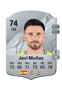 Javi Muñoz Rare 74 OVR