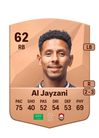 Hamad Al Jayzani Common 62 OVR