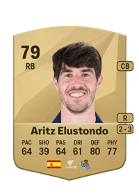 Aritz Elustondo Common 79 OVR