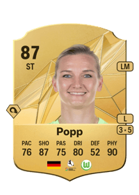 Alexandra Popp Rare 87 OVR