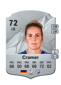 Jennifer Cramer Rare 72 OVR