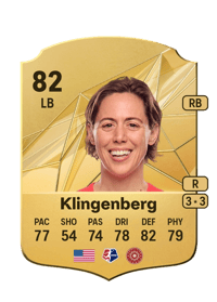 Meghan Klingenberg Rare 82 OVR