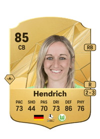 Kathrin Hendrich Rare 85 OVR