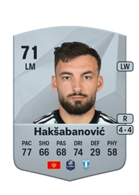 Sead Hakšabanović Common 71 OVR