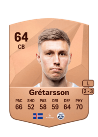 Daníel Leó Grétarsson Common 64 OVR
