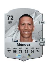 Kevin Méndez Rare 72 OVR