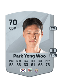 Park Yong Woo Common 70 OVR
