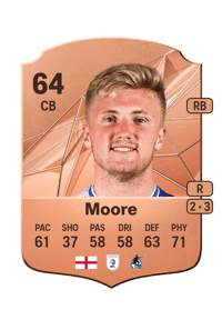Taylor Moore Rare 64 OVR