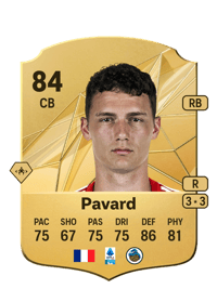 Benjamin Pavard Rare 84 OVR
