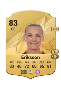Magdalena Eriksson Rare 83 OVR