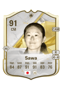 Homare Sawa Icon 91 OVR