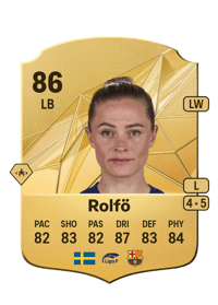 Fridolina Rolfö Rare 86 OVR