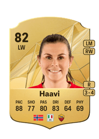 Emilie Haavi Rare 82 OVR