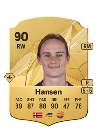 Caroline Graham Hansen Rare 90 OVR