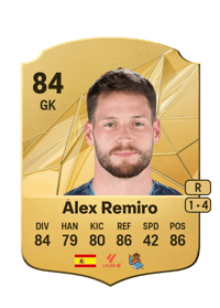 Álex Remiro Rare 84 OVR