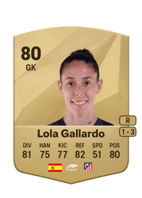 Lola Gallardo Common 80 OVR