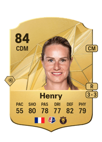 Amandine Henry Rare 84 OVR