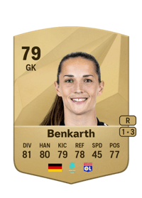 Laura Benkarth Common 79 OVR