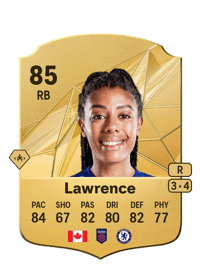 Ashley Lawrence Rare 85 OVR