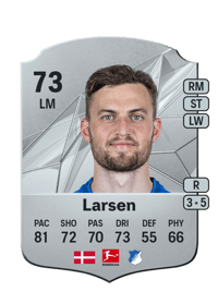 Jacob Bruun Larsen Rare 73 OVR