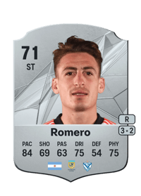 Braian Romero Rare 71 OVR