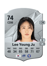 Lee Young Ju Rare 74 OVR
