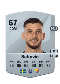 Besard Sabovic Common 67 OVR