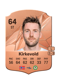 Pål Alexander Kirkevold Rare 64 OVR