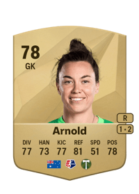 Mackenzie Arnold Common 78 OVR