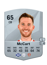 Jamie McCart Common 65 OVR