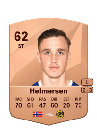 Andreas Helmersen Common 62 OVR