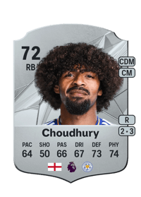 Hamza Choudhury Rare 72 OVR