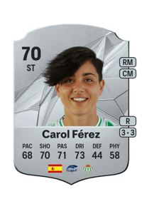 Carol Férez Rare 70 OVR