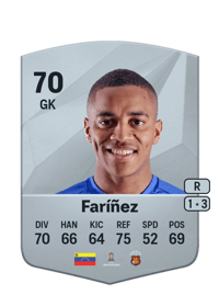 Wuilker Faríñez Common 70 OVR