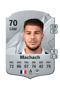 Zinédine Machach Rare 70 OVR