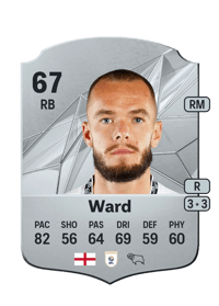 Joe Ward Rare 67 OVR