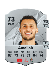 Selim Amallah Rare 73 OVR
