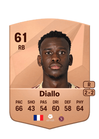 Moussa Diallo Common 61 OVR